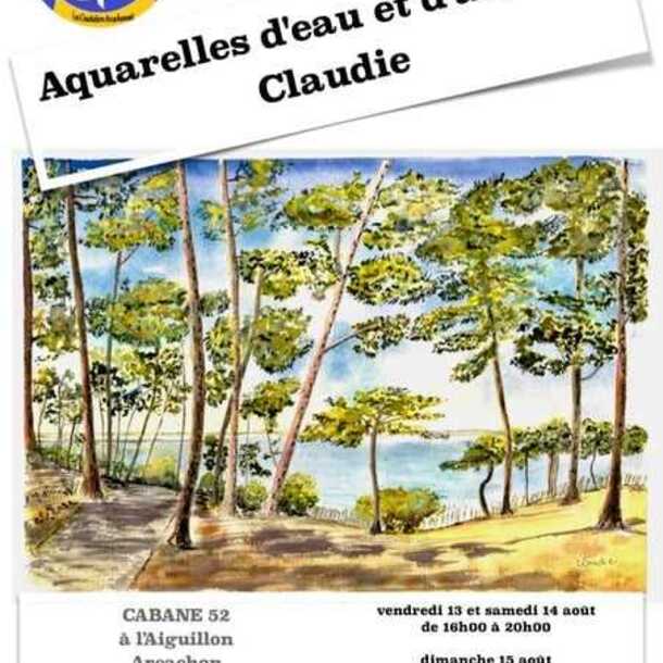 Aquarelle d'eau et d'ailleurs - Claudie 
